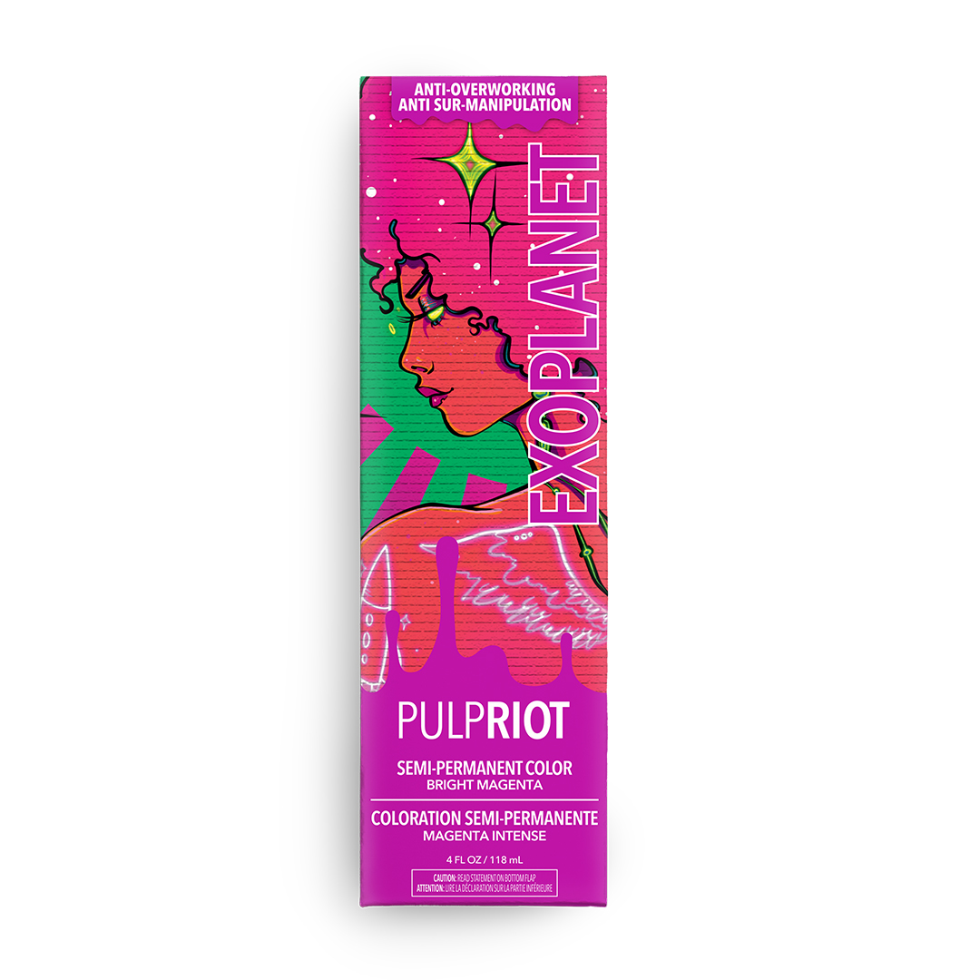 Exoplanet - Cosmic | Magenta Semi Permanent Hair Color | Pulp Riot