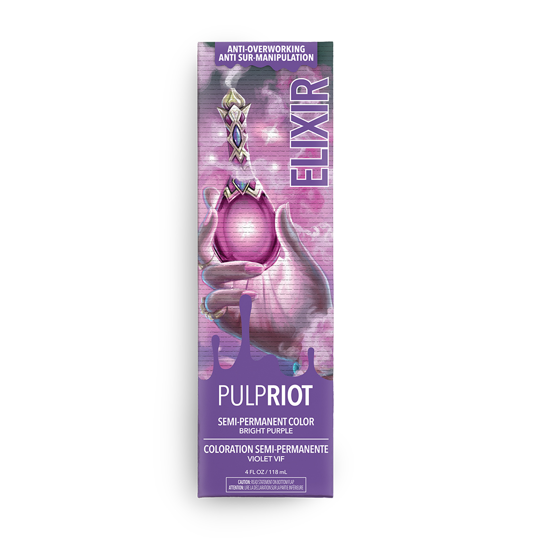 Elixir - Fantasy | Purple Semi Permanent Hair Color | Pulp Riot