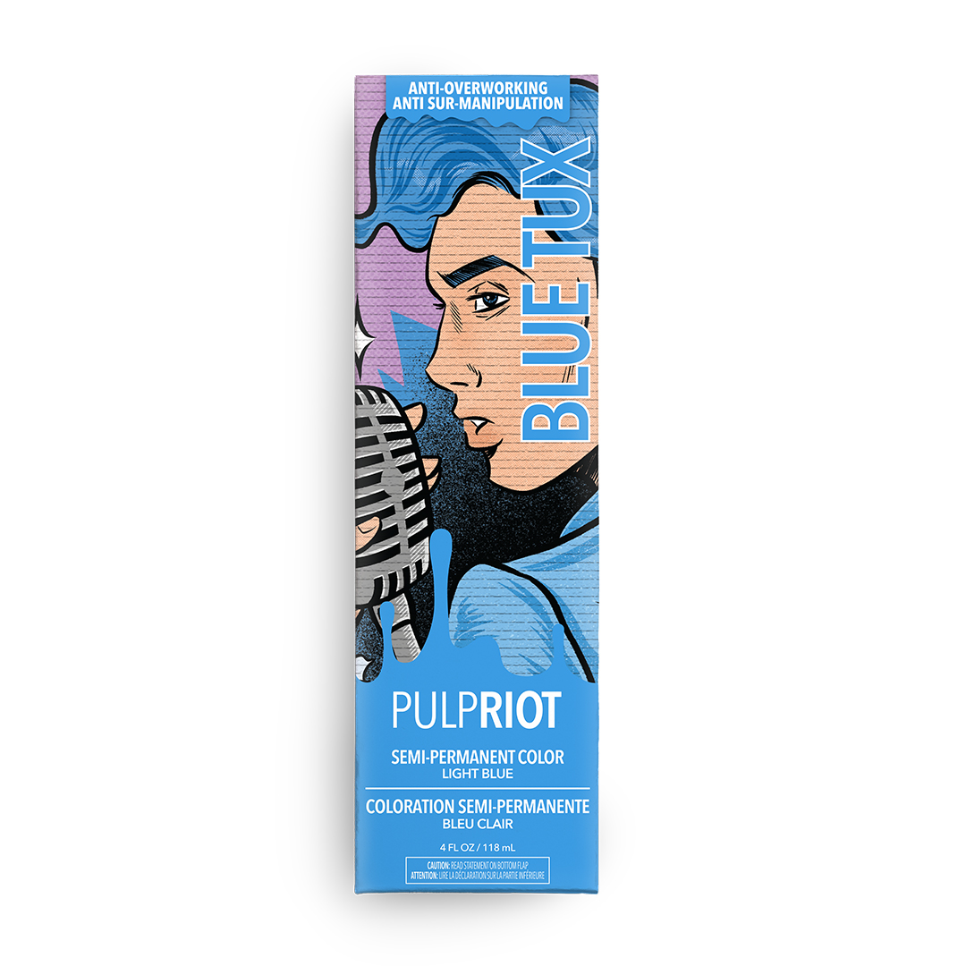 Blue Tux - Sin City | Blue Semi Permanent Hair Color | Pulp Riot