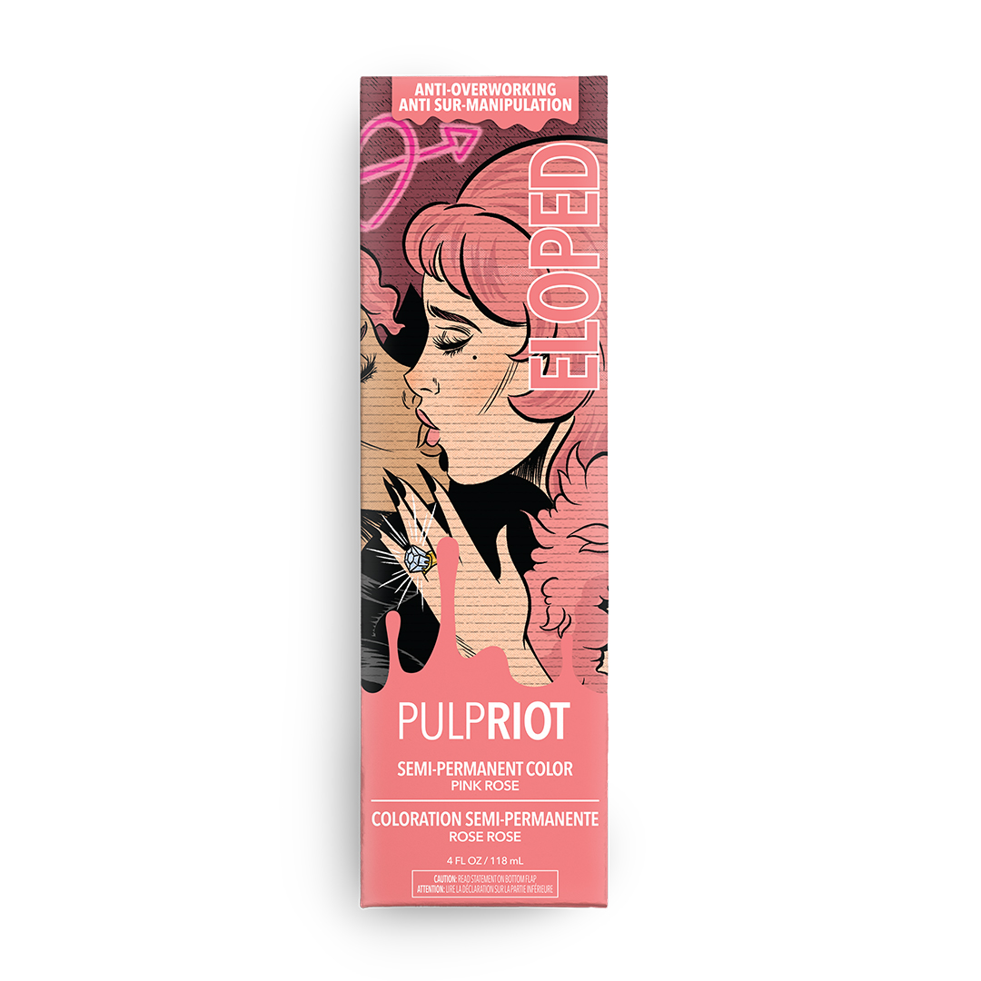 Eloped - Sin City | Pink Semi Permanent Hair Color | Pulp Riot
