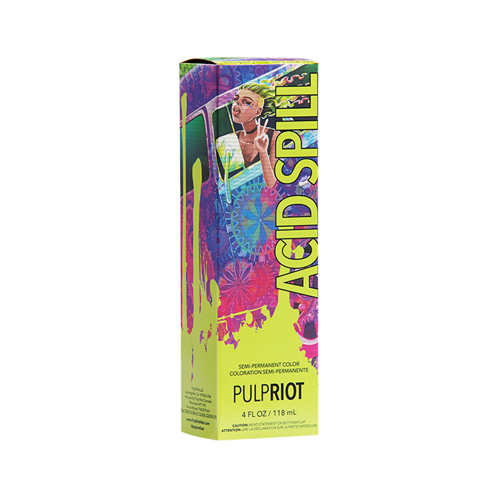 Acid Spill - Wild Ride | Green Semi-Permanent Hair Color | Pulp Riot